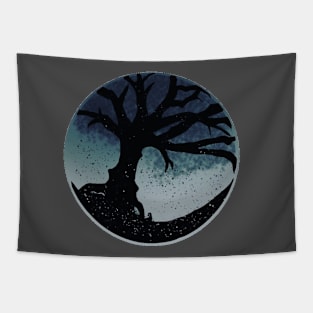 Tree in bitter isolation Tapestry