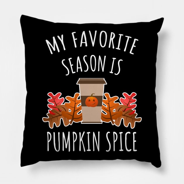 Pumpkin Spice Season Pillow by LunaMay