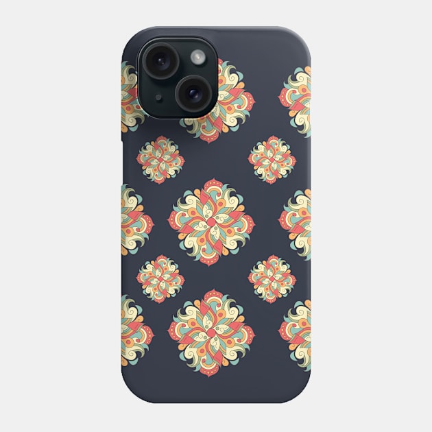 Boho Christmas pattern | Beautiful Indian inspired pattern Phone Case by Printorzo