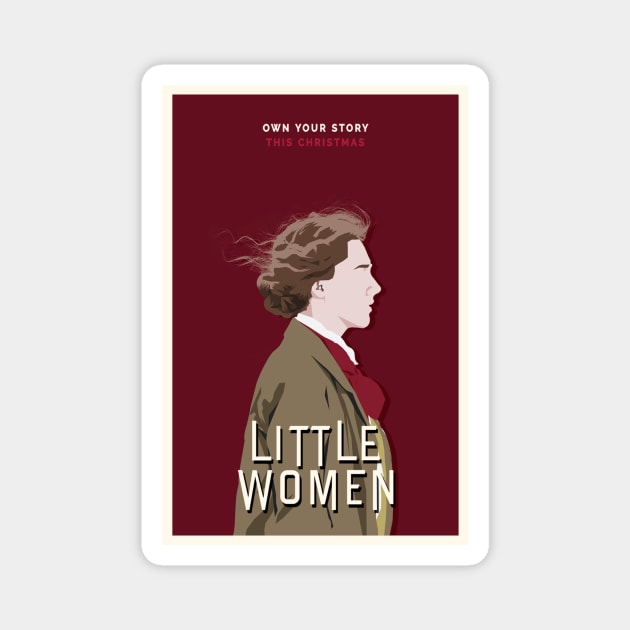 Little Women Poster Magnet by saturngarden