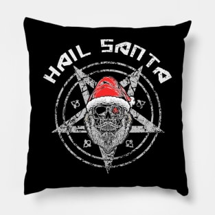 Hail Santa funny christmas sayings Pillow