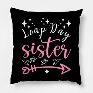 Leap Day Sister Pillow