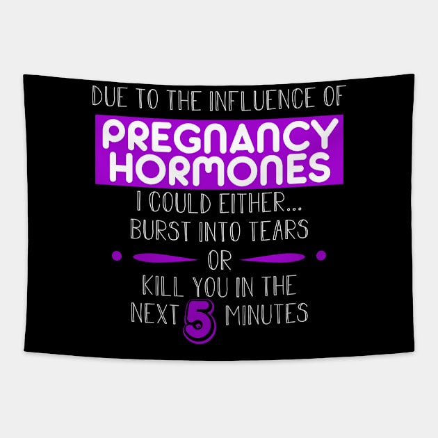 Pregnancy Hormones Tapestry by Imutobi