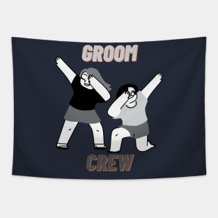 groom crew Tapestry