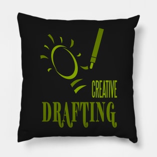 creative drafting Pillow