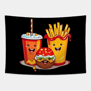 kawaii  junk food T-Shirt cute  funny Tapestry