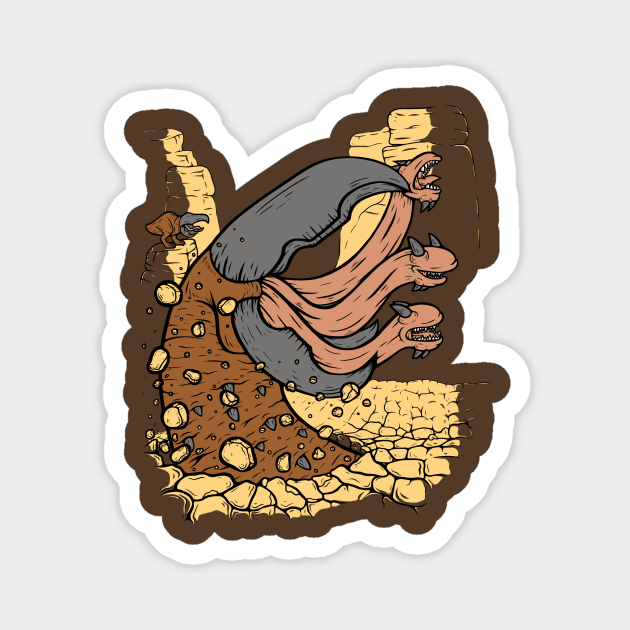 Tremors Magnet by jellysoupstudios