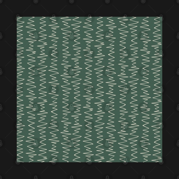 Green Stone Zig Zag by FrancesPoff