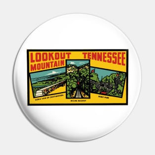 Vintage Style Chattanooga Pin