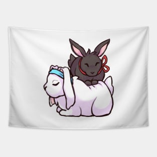 Wangxian bunnies Tapestry