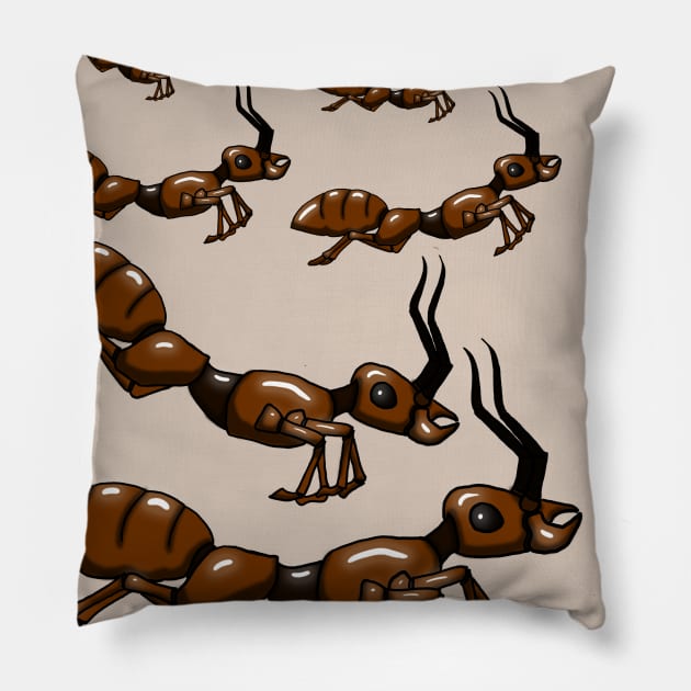 Antelope Pillow by Tomatt