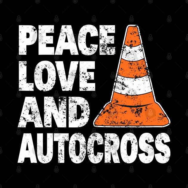 Peace Love And Autocross I Cone And Racing Design Autocross by LEGO