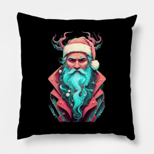 Vibrant Santa Claus Pillow