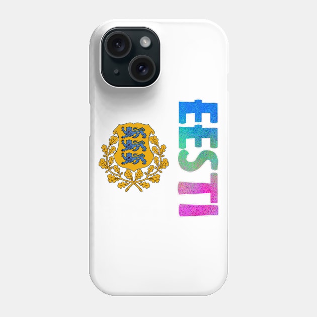 Estonia (Eesti in Estonian) Coat of Arms Phone Case by Naves