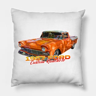 Customized 1957 Ford Ranchero Pickup Pillow