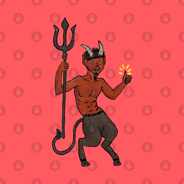 Part of the Halloween Hunk series - A devil by famousdinosaurs