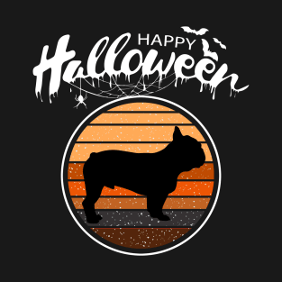 Funny Happy Halloween Beautiful French Bulldog Kid Gift T-Shirt