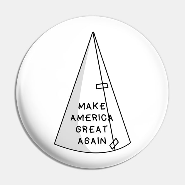 Trump Dunce Pin by drpigeon