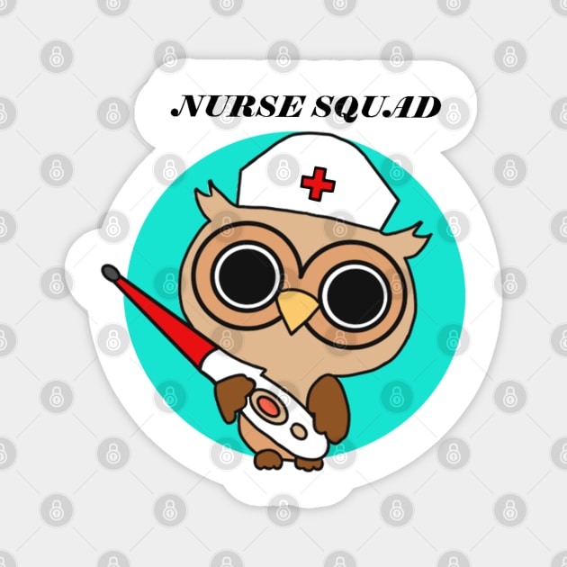 Nurse Squad Magnet by garciajey