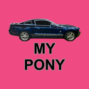 My Pony Blue HT Neon T-Shirt