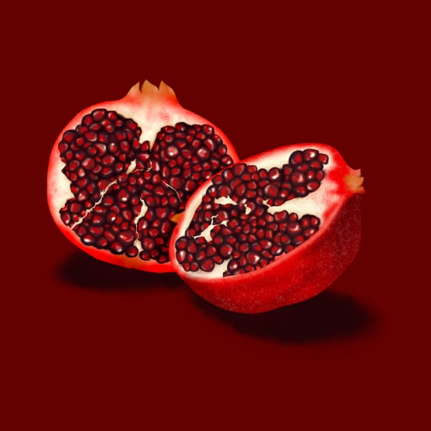 Pomegranate by buggywunderland