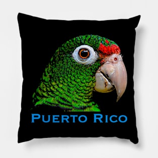 Puerto Rican Parrot Pillow