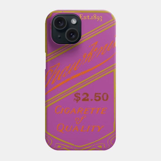 Vintage Cigar label Phone Case by SpaceWiz95