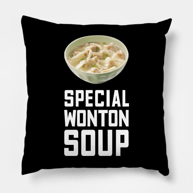 Special Wonton soup - 特色馄饨汤 - 1 Pillow by FOGSJ