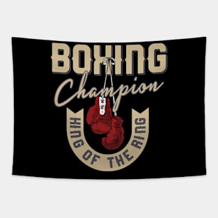 Boxing Champion Tapestry