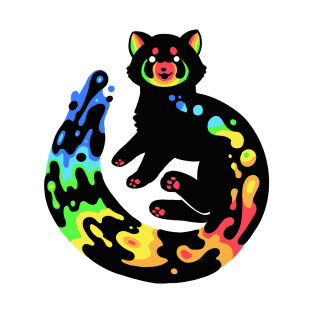 Rainbow Red Panda T-Shirt