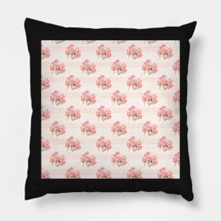 Roses and stripes Pillow