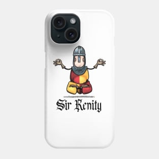 Sir Renity - The meditating knight Phone Case