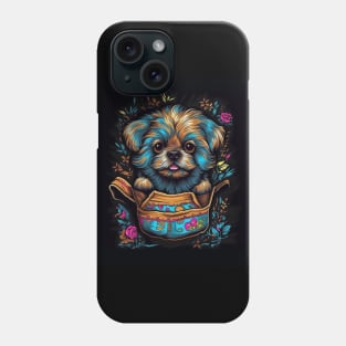 Dog In Pocket Funny Puppy For Dog Lovers Phone Case