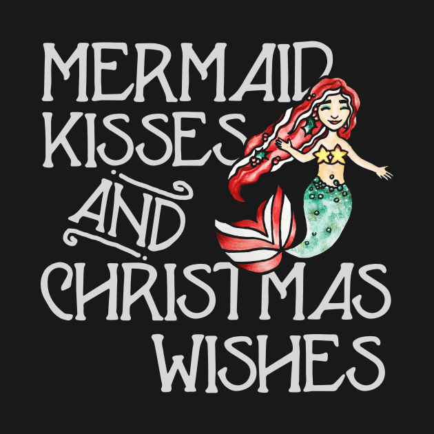 Mermaid Kisses and Christmas Wishes by bubbsnugg