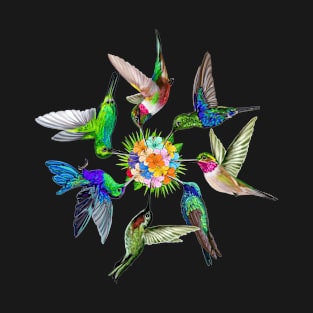 Hummingbird Lovers Novelty T-Shirt