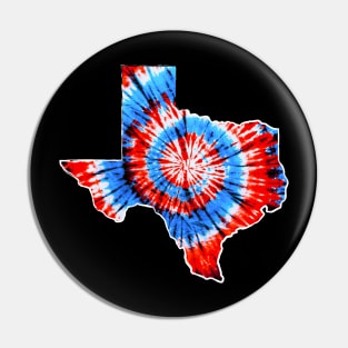 Texas Tie Dye Pin