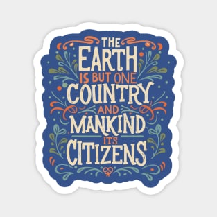 The Earth is But One Country - The Baha'i Faith Magnet