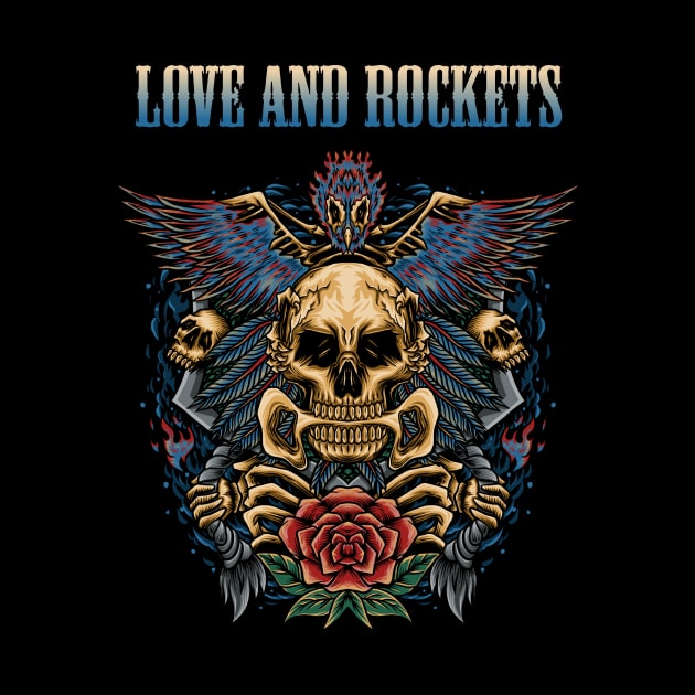 LOVE AND ROCKETS BAND by Bronze Archer