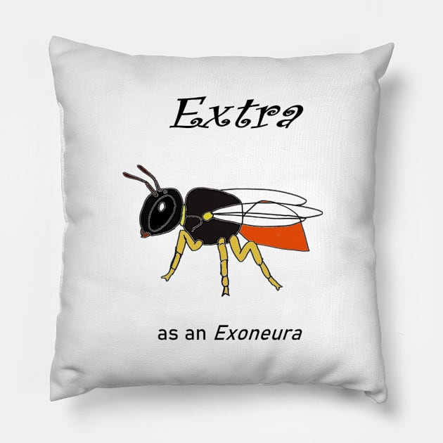 Extra as an Exoneura Pillow by BeeBabette