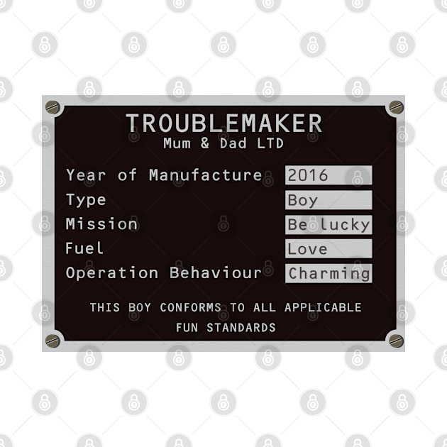 Troublemaker 2016 Son by Nomad Design Corporation