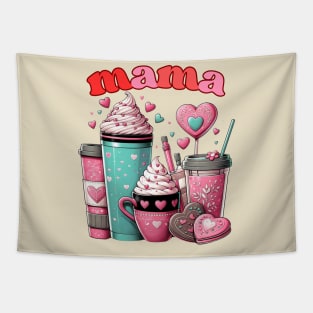 Valentine’s Day Mama Coffee Tapestry