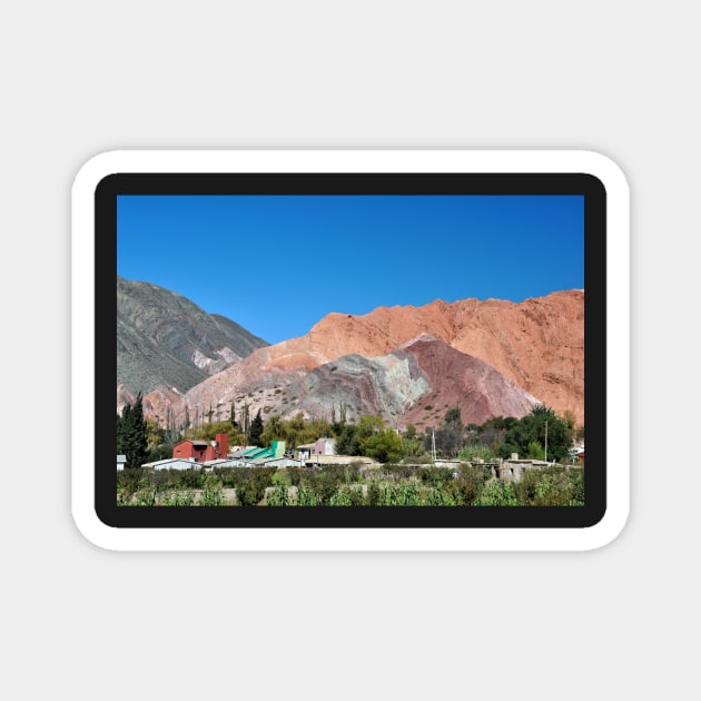 Argentine - Quebrada de Humahuaca Magnet by franck380