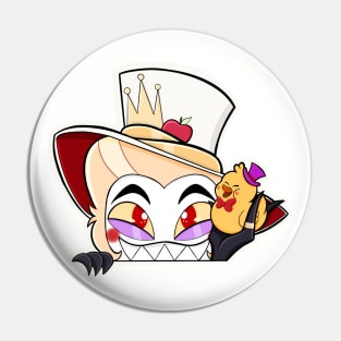 Hazbin Hotel peepers - Lucifer Pin