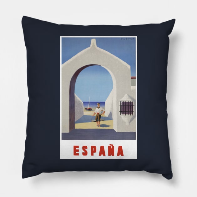 Spain Pillow by ezioman