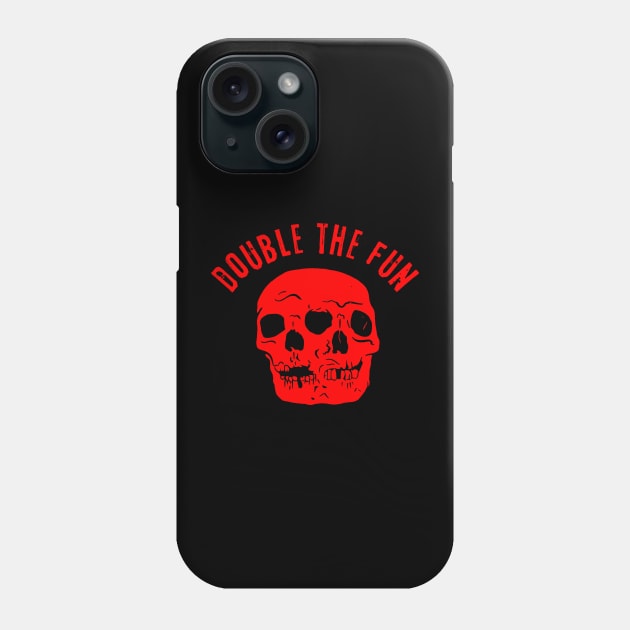 Double The Fun Phone Case by TeeNoir