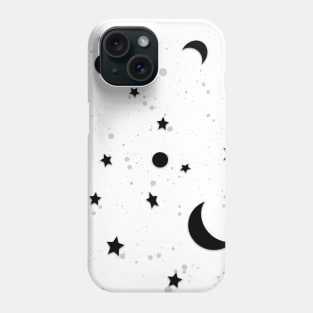 The Milky Way (Black and White) Phone Case