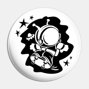 UFO Skateboard Pin