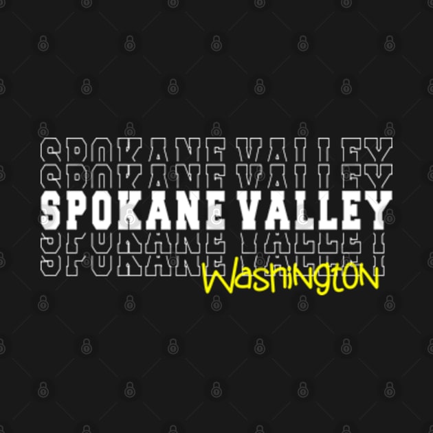 Spokane Valley city Washington Spokane Valley WA by TeeLogic