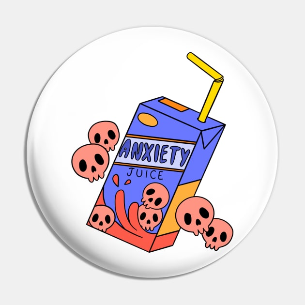 Anxiety Juice Pin by cmxcrunch