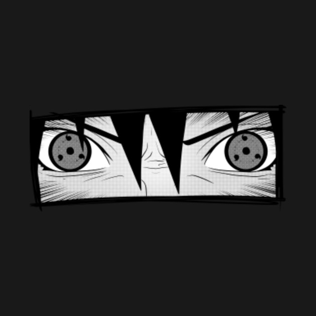 Manga Eyes - Naruto Shippuden - T-Shirt | TeePublic
